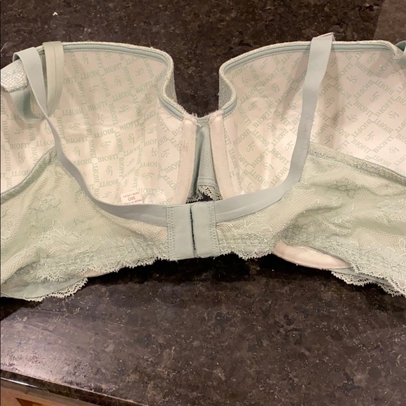 Mint green lace Demi Uplift 38D - Picture 3 of 4